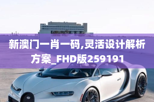 新澳门一肖一码,灵活设计解析方案_FHD版259191