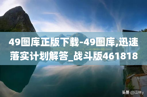 49图库正版下载-49图库,迅速落实计划解答_战斗版461818