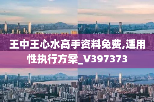 王中王心水高手资料免费,适用性执行方案_V397373