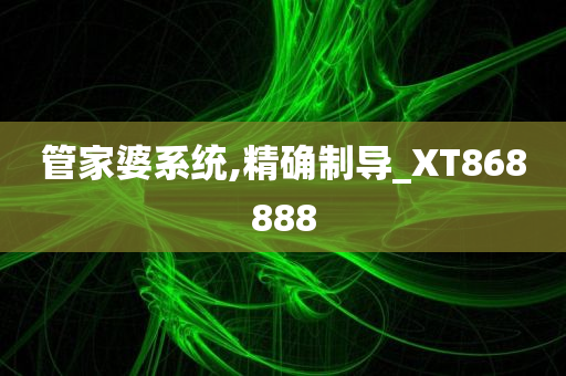 管家婆系统,精确制导_XT868888