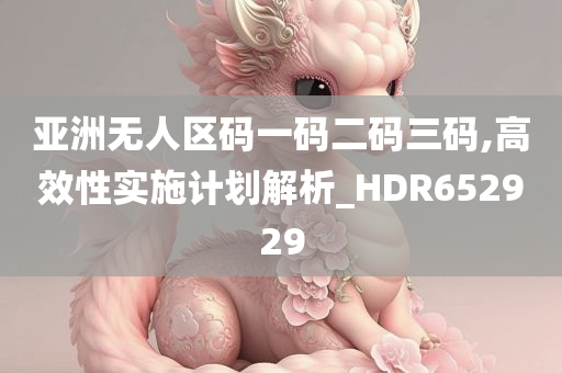 亚洲无人区码一码二码三码,高效性实施计划解析_HDR652929