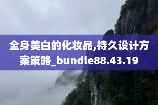 全身美白的化妆品,持久设计方案策略_bundle88.43.19