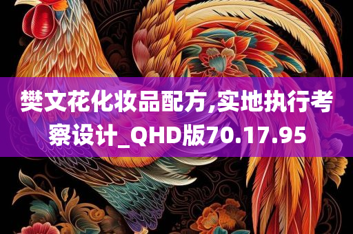 樊文花化妆品配方,实地执行考察设计_QHD版70.17.95