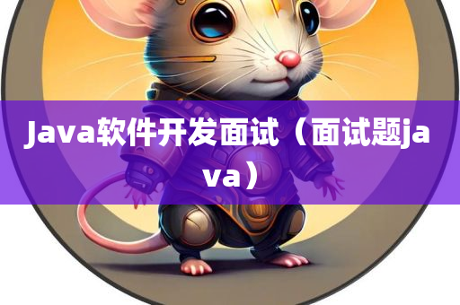 Java软件开发面试（面试题java）