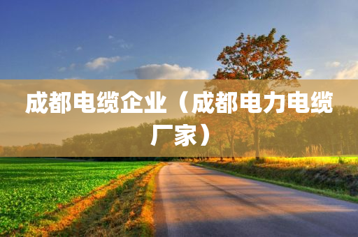 成都电缆企业（成都电力电缆厂家）