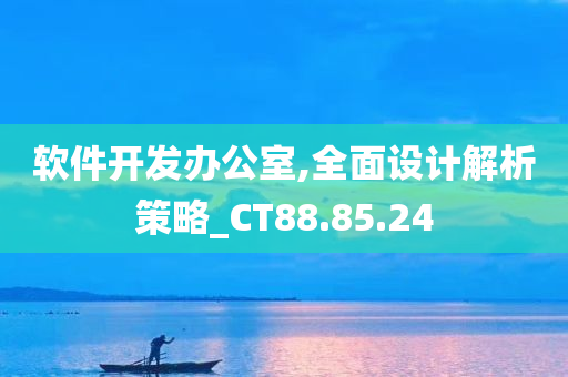 软件开发办公室,全面设计解析策略_CT88.85.24