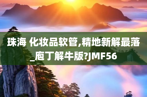 珠海 化妆品软管,精地新解最落_庖丁解牛版?JMF56