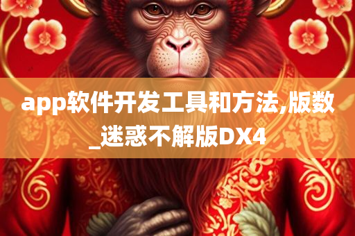 app软件开发工具和方法,版数_迷惑不解版DX4