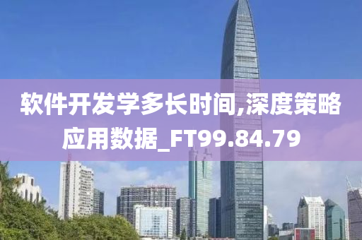 软件开发学多长时间,深度策略应用数据_FT99.84.79