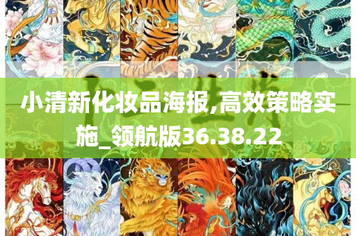 小清新化妆品海报,高效策略实施_领航版36.38.22