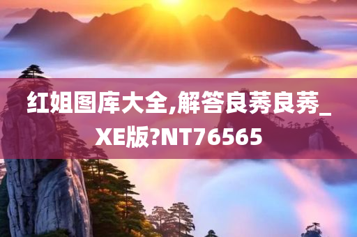 红姐图库大全,解答良莠良莠_XE版?NT76565