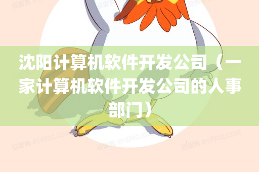 沈阳计算机软件开发公司（一家计算机软件开发公司的人事部门）