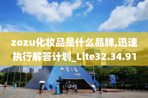 zozu化妆品是什么品牌,迅速执行解答计划_Lite32.34.91