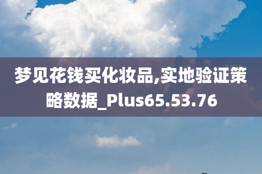 梦见花钱买化妆品,实地验证策略数据_Plus65.53.76