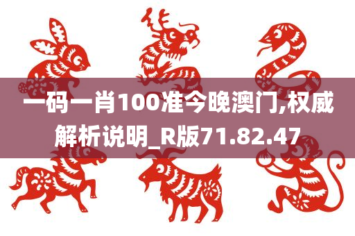 一码一肖100准今晚澳门,权威解析说明_R版71.82.47