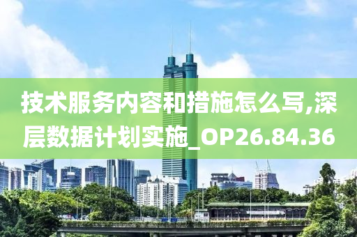 技术服务内容和措施怎么写,深层数据计划实施_OP26.84.36