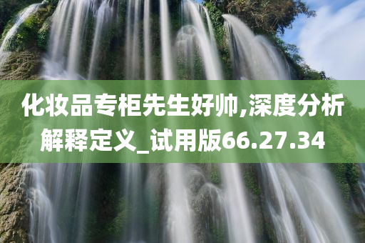 化妆品专柜先生好帅,深度分析解释定义_试用版66.27.34