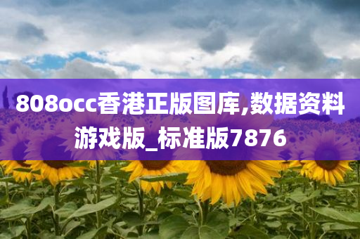 808occ香港正版图库,数据资料游戏版_标准版7876