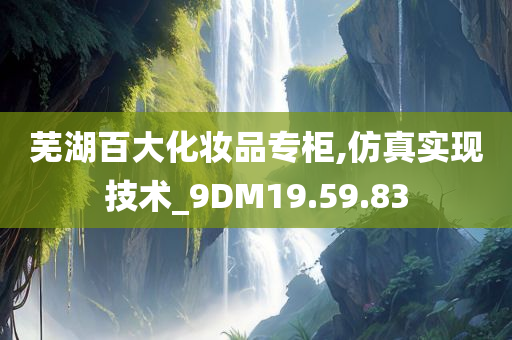 芜湖百大化妆品专柜,仿真实现技术_9DM19.59.83