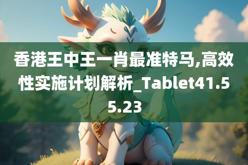 香港王中王一肖最准特马,高效性实施计划解析_Tablet41.55.23