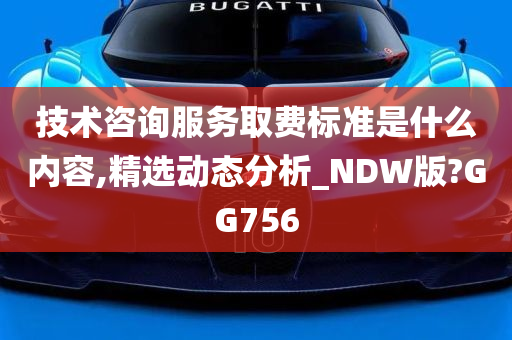 技术咨询服务取费标准是什么内容,精选动态分析_NDW版?GG756