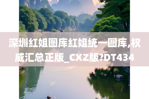 深圳红姐图库红姐统一图库,权威汇总正版_CXZ版?DT434