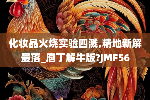 化妆品火烧实验四溅,精地新解最落_庖丁解牛版?JMF56