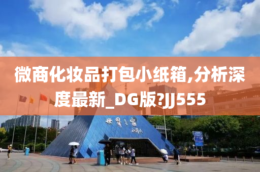 微商化妆品打包小纸箱,分析深度最新_DG版?JJ555