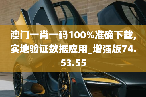 澳门一肖一码100%准确下载,实地验证数据应用_增强版74.53.55