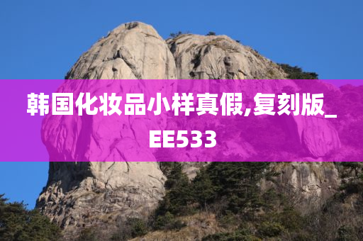 韩国化妆品小样真假,复刻版_EE533