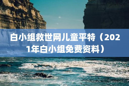 白小组救世网儿童平特（2021年白小组免费资料）