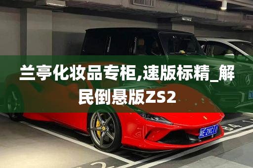 兰亭化妆品专柜,速版标精_解民倒悬版ZS2