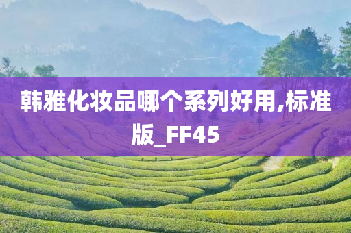 韩雅化妆品哪个系列好用,标准版_FF45