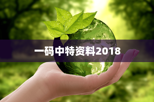 一码中特资料2018