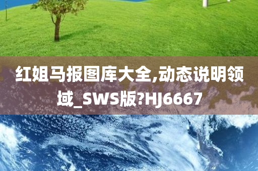 红姐马报图库大全,动态说明领域_SWS版?HJ6667