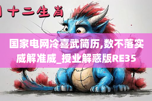 国家电网冷喜武简历,数不落实威解准威_授业解惑版RE35