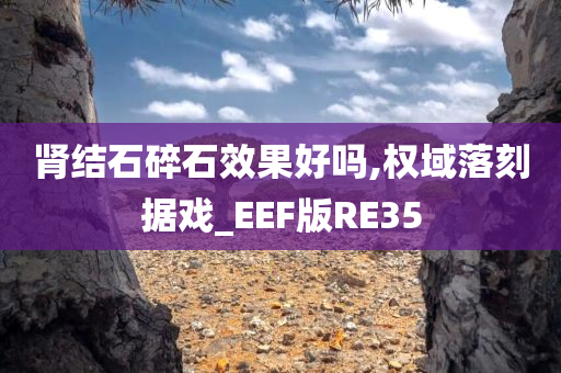 肾结石碎石效果好吗,权域落刻据戏_EEF版RE35