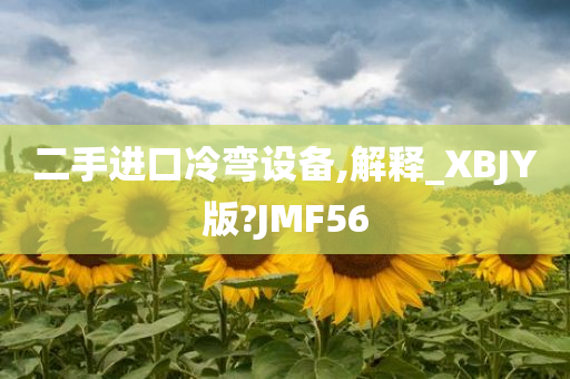 二手进口冷弯设备,解释_XBJY版?JMF56