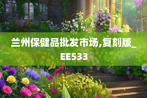 兰州保健品批发市场,复刻版_EE533