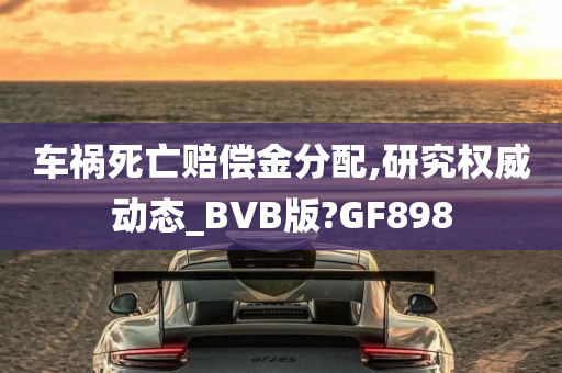 车祸死亡赔偿金分配,研究权威动态_BVB版?GF898