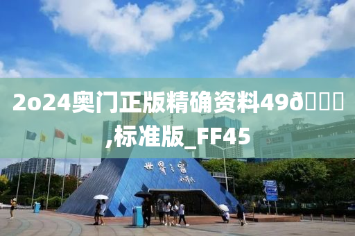 2o24奥门正版精确资料49🐎,标准版_FF45