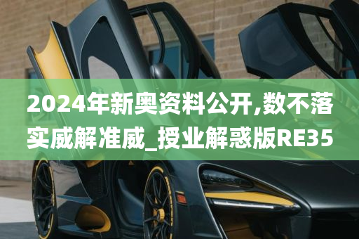 2024年新奥资料公开,数不落实威解准威_授业解惑版RE35