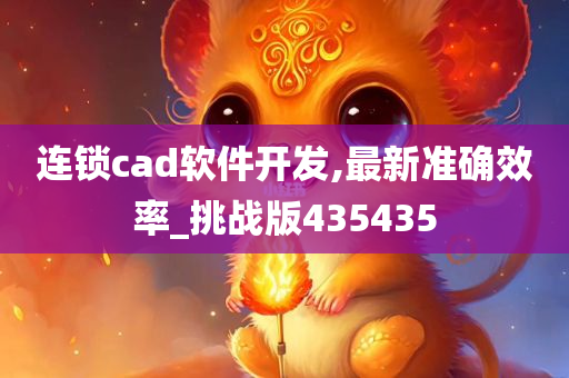 连锁cad软件开发,最新准确效率_挑战版435435