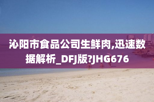 沁阳市食品公司生鲜肉,迅速数据解析_DFJ版?JHG676