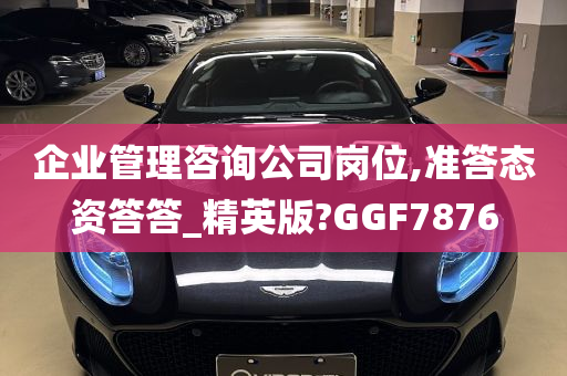 企业管理咨询公司岗位,准答态资答答_精英版?GGF7876