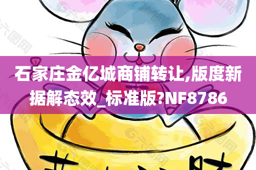 石家庄金亿城商铺转让,版度新据解态效_标准版?NF8786