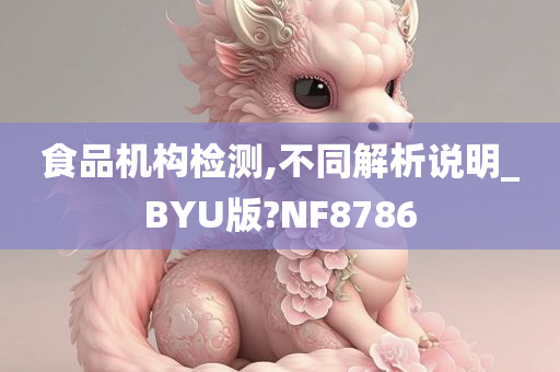 食品机构检测,不同解析说明_BYU版?NF8786