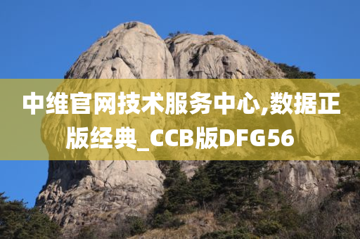 中维官网技术服务中心,数据正版经典_CCB版DFG56