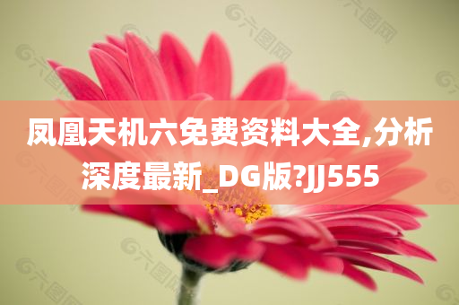 凤凰天机六免费资料大全,分析深度最新_DG版?JJ555