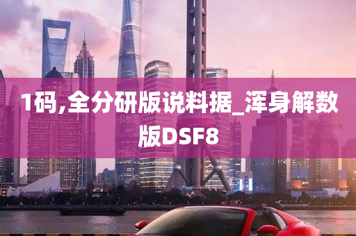 1码,全分研版说料据_浑身解数版DSF8